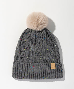 【WOMENS】Mix Nep Knit Cap / ミックスネップニットキャップ / phenix スキーウェア 26AW