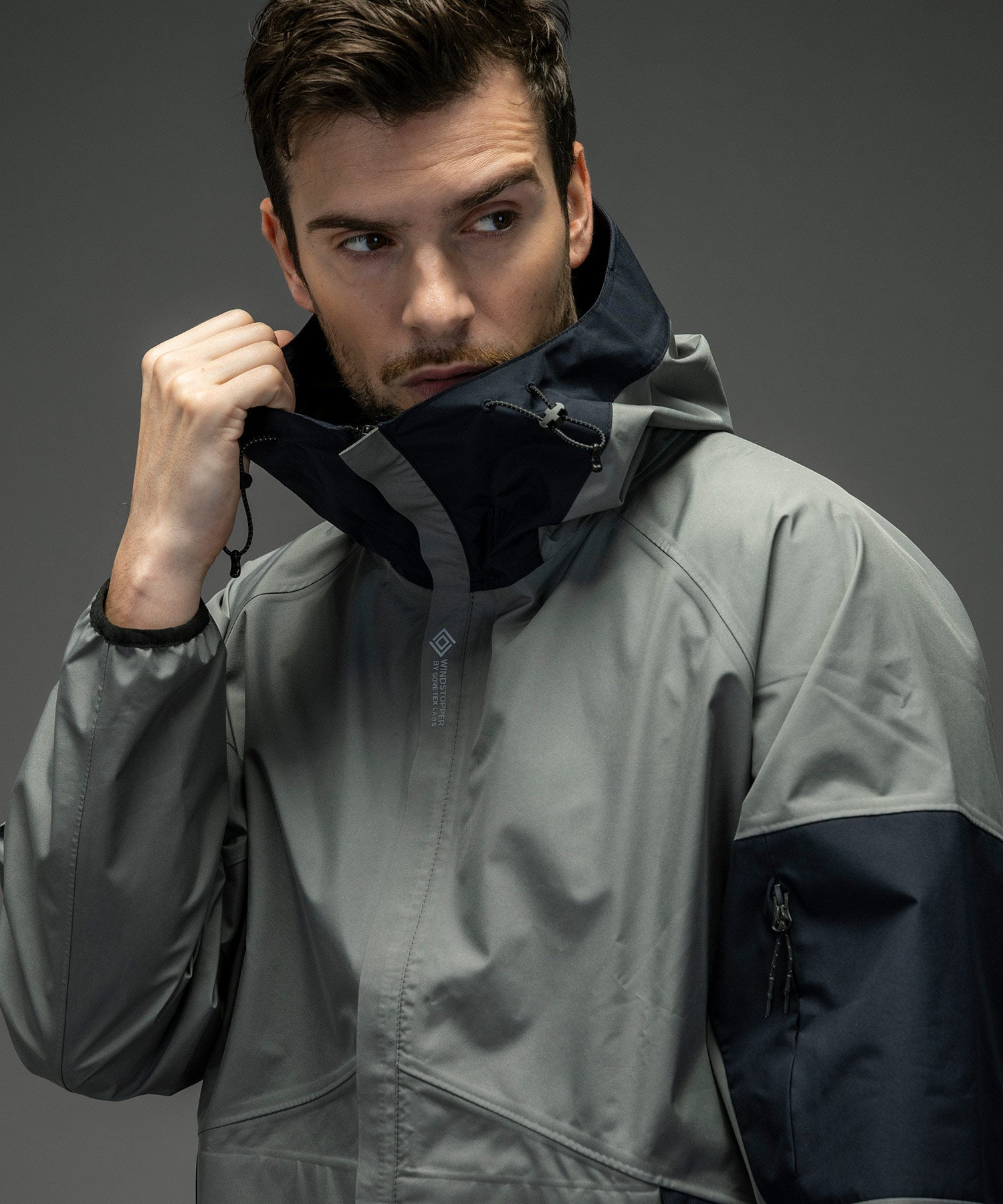 COLOR BLOCK PARKA カラーブロックパーカー / WINDSTOPPER プロダクト by GORE-TEX LABS