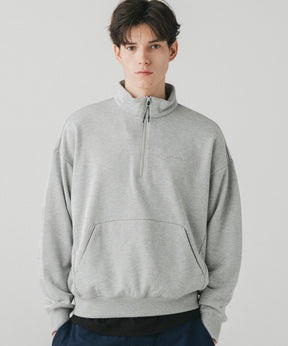 CVC HALF-ZIP SWEATSHIRT / CVC ハーフジップスウェットシャツ