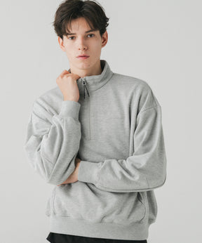 CVC HALF-ZIP SWEATSHIRT / CVC ハーフジップスウェットシャツ