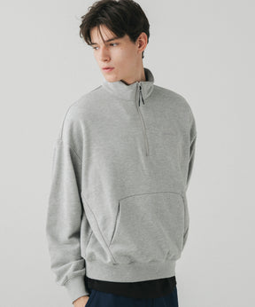 CVC HALF-ZIP SWEATSHIRT / CVC ハーフジップスウェットシャツ