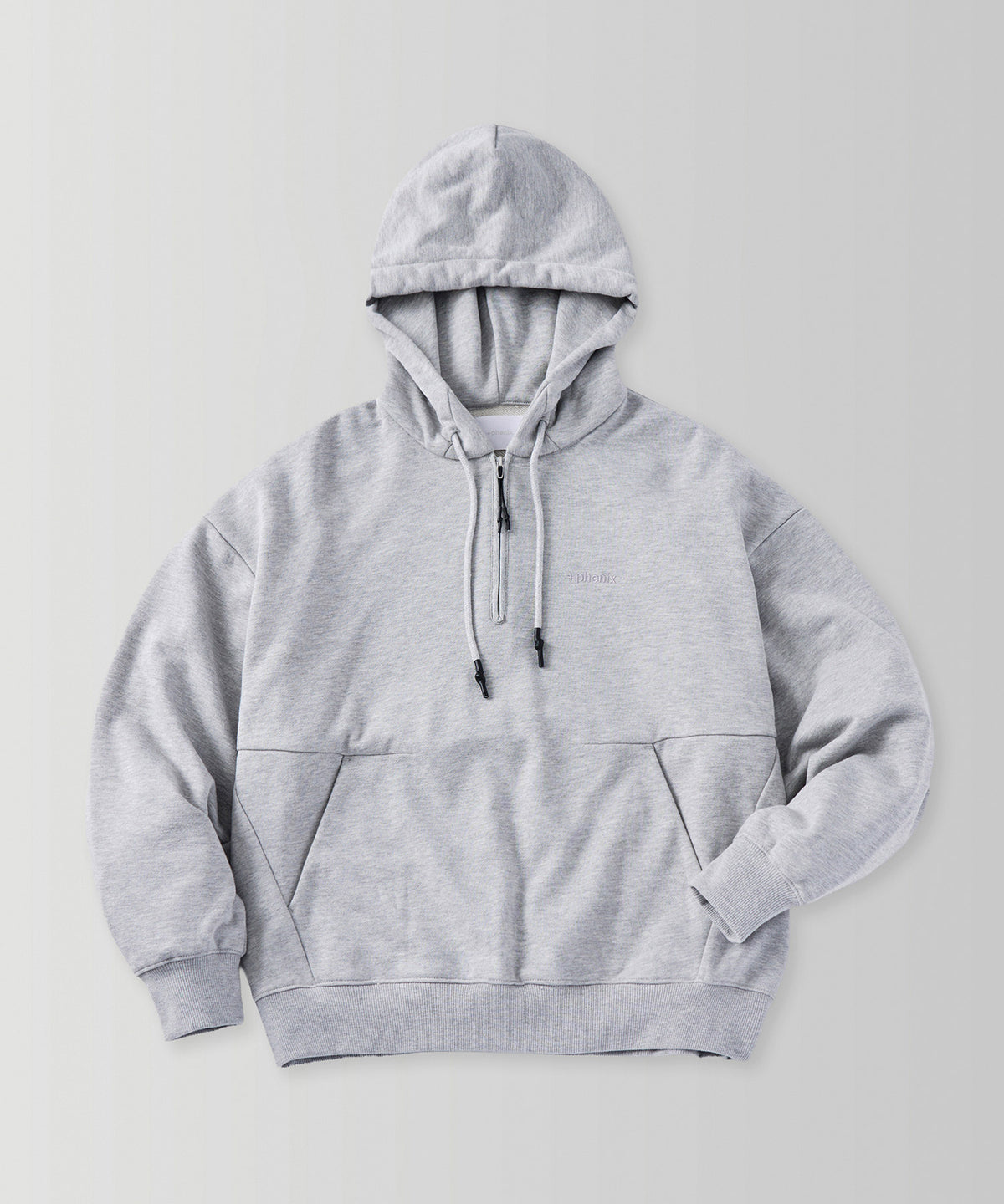 CVC HALF-ZIP SWEAT HOODIE / CVC ハーフジップ スウェットフーディー