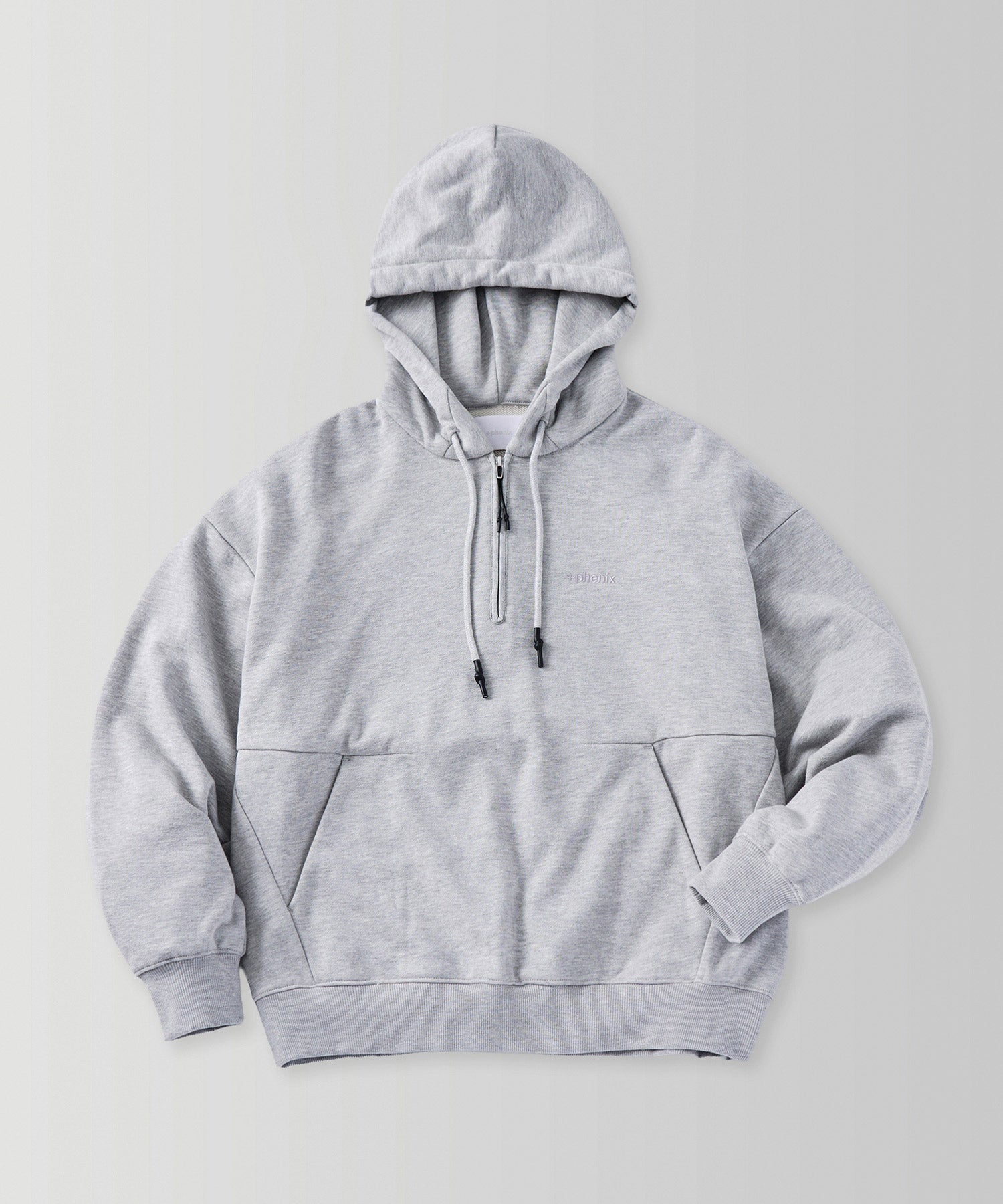 CVC HALF-ZIP SWEAT HOODIE / CVC ハーフジップ スウェットフーディー