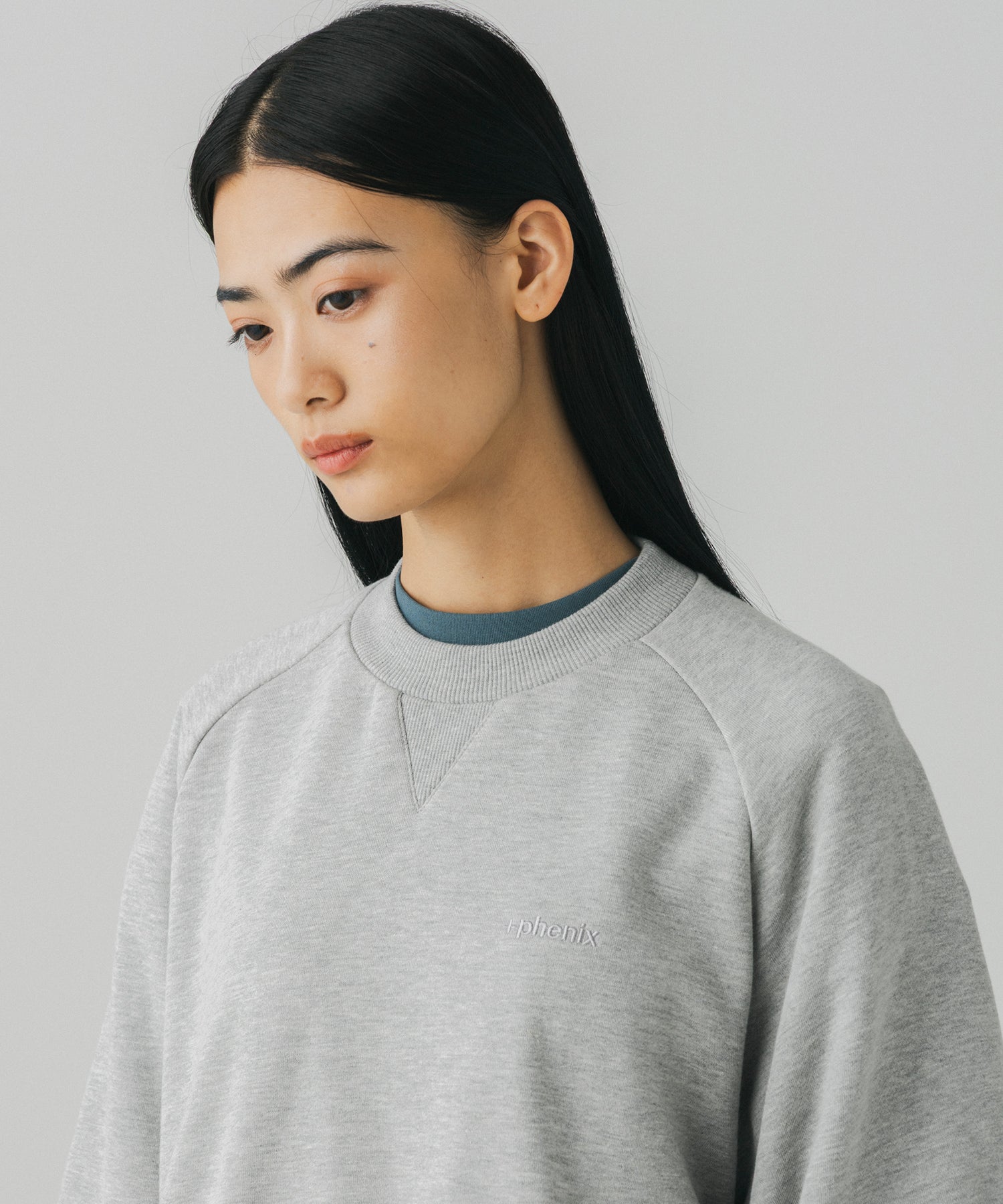CVC CREW NECK SWEATSHIRT / CVC クルーネック スウェットシャツ