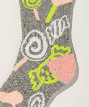 【KIDS/JUNIOR】Candy Motif Ski Socks / キャンディモチーフスキーソックス / phenix スキーウェア 26AW