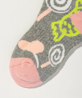 【KIDS/JUNIOR】Candy Motif Ski Socks / キャンディモチーフスキーソックス / phenix スキーウェア 26AW