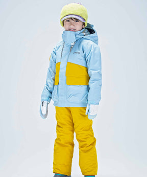 【KIDS/JUNIOR】子供用スキーウェア アウター上下セット ツーピース Snow Jet Junior Two-piece / Jr / 最大20cmサイズ調整可能 /phenixスキーウェア23AW