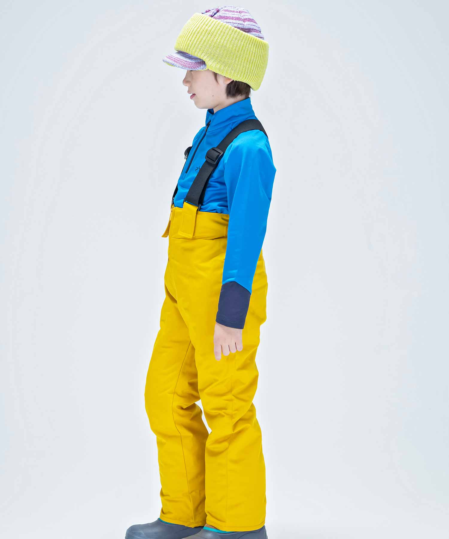 【KIDS/JUNIOR】子供用スキーウェア アウター上下セット ツーピース Snow Jet Junior Two-piece / Jr / 最大20cmサイズ調整可能 /phenixスキーウェア23AW