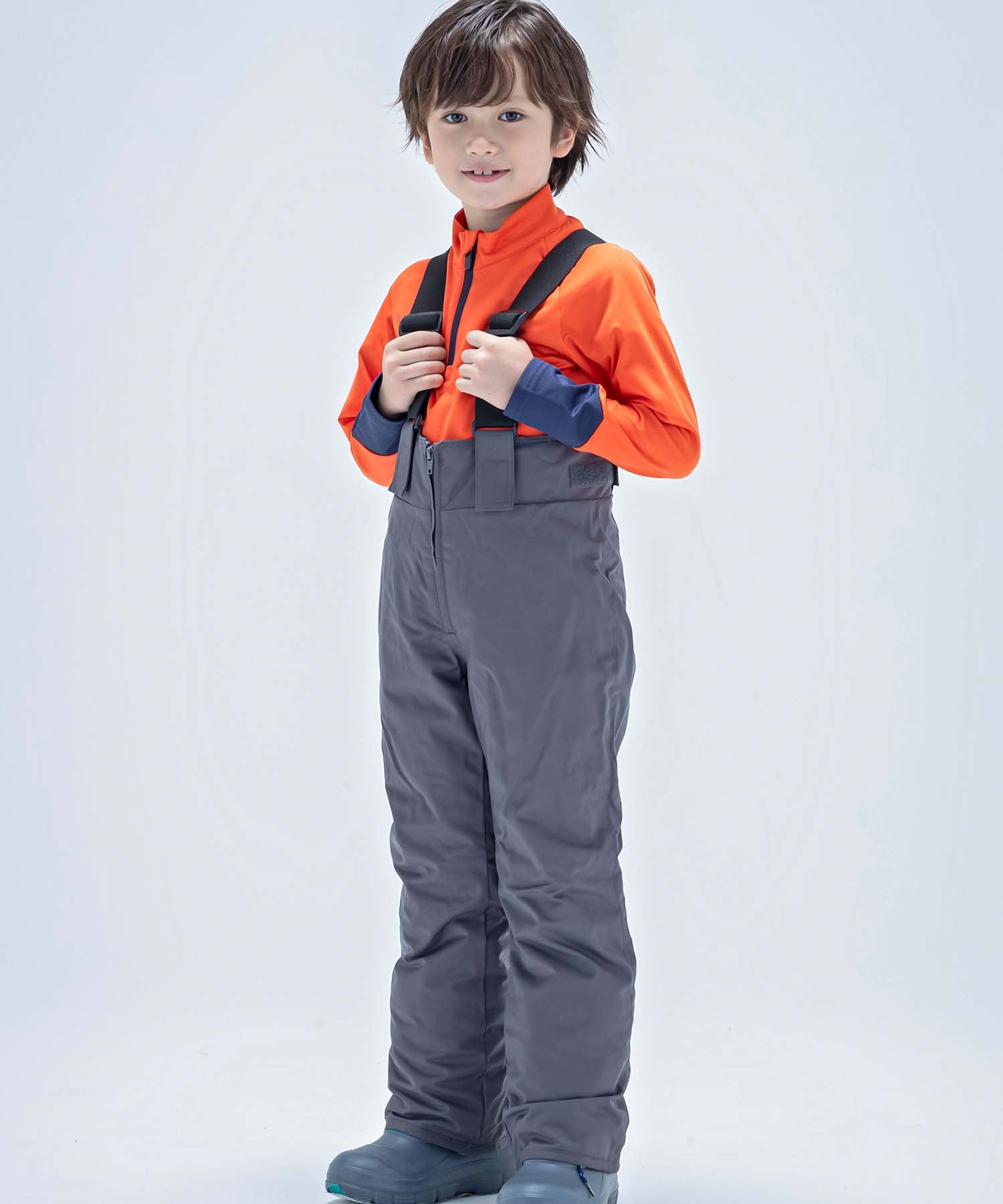 【KIDS/JUNIOR】子供用スキーウェア アウター上下セット ツーピース Snow Jet Junior Two-piece / Jr / 最大20cmサイズ調整可能 /phenixスキーウェア23AW