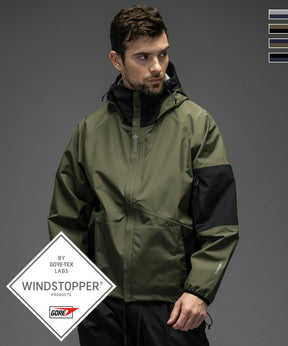 COLOR BLOCK PARKA カラーブロックパーカー / WINDSTOPPER プロダクト by GORE-TEX LABS
