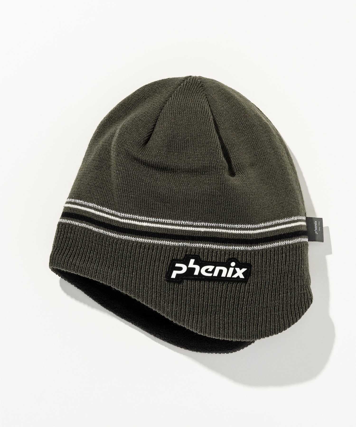 【KIDS/JUNIOR】Junior Simple Lined Knit Beanie / ジュニアシンプルラインドニットビーニー / phenix スキーウェア 26AW