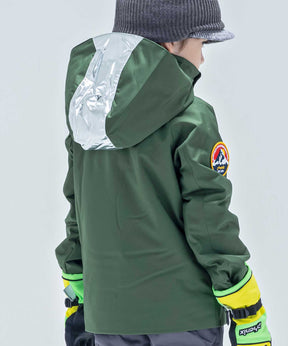 【KIDS/JUNIOR】子供用スキーウェア アウター上下セット ツーピース Snow Jet Junior Two-piece / Jr / 最大20cmサイズ調整可能 /phenixスキーウェア23AW