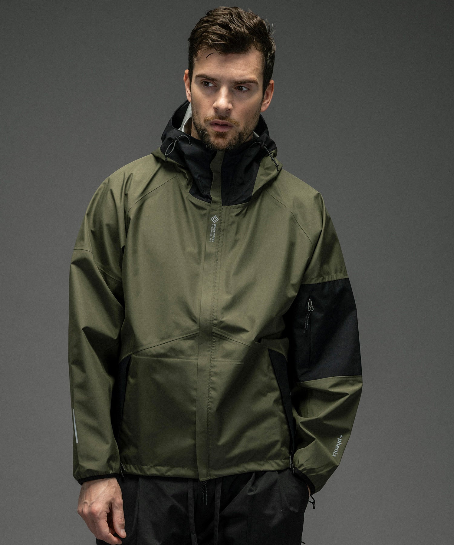COLOR BLOCK PARKA カラーブロックパーカー / WINDSTOPPER プロダクト by GORE-TEX LABS