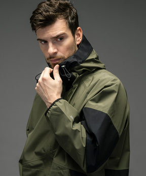 COLOR BLOCK PARKA カラーブロックパーカー / WINDSTOPPER プロダクト by GORE-TEX LABS