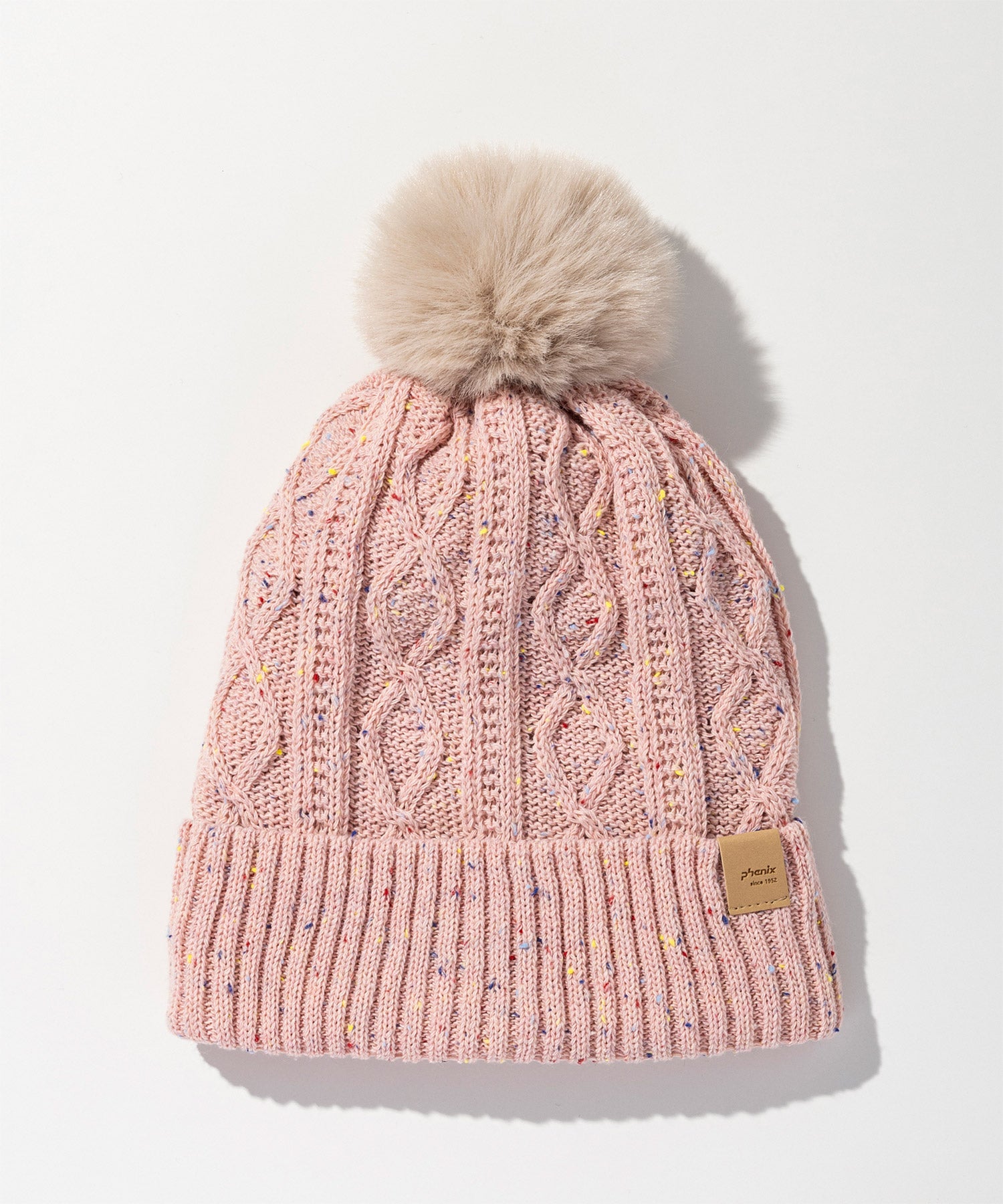 【WOMENS】Mix Nep Knit Cap / ミックスネップニットキャップ / phenix スキーウェア 26AW