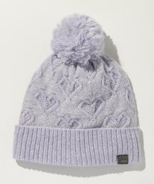 【KIDS/JUNIOR】Heart Pattern Knit Cap / ハートパターンニットキャップ / phenix スキーウェア 26AW