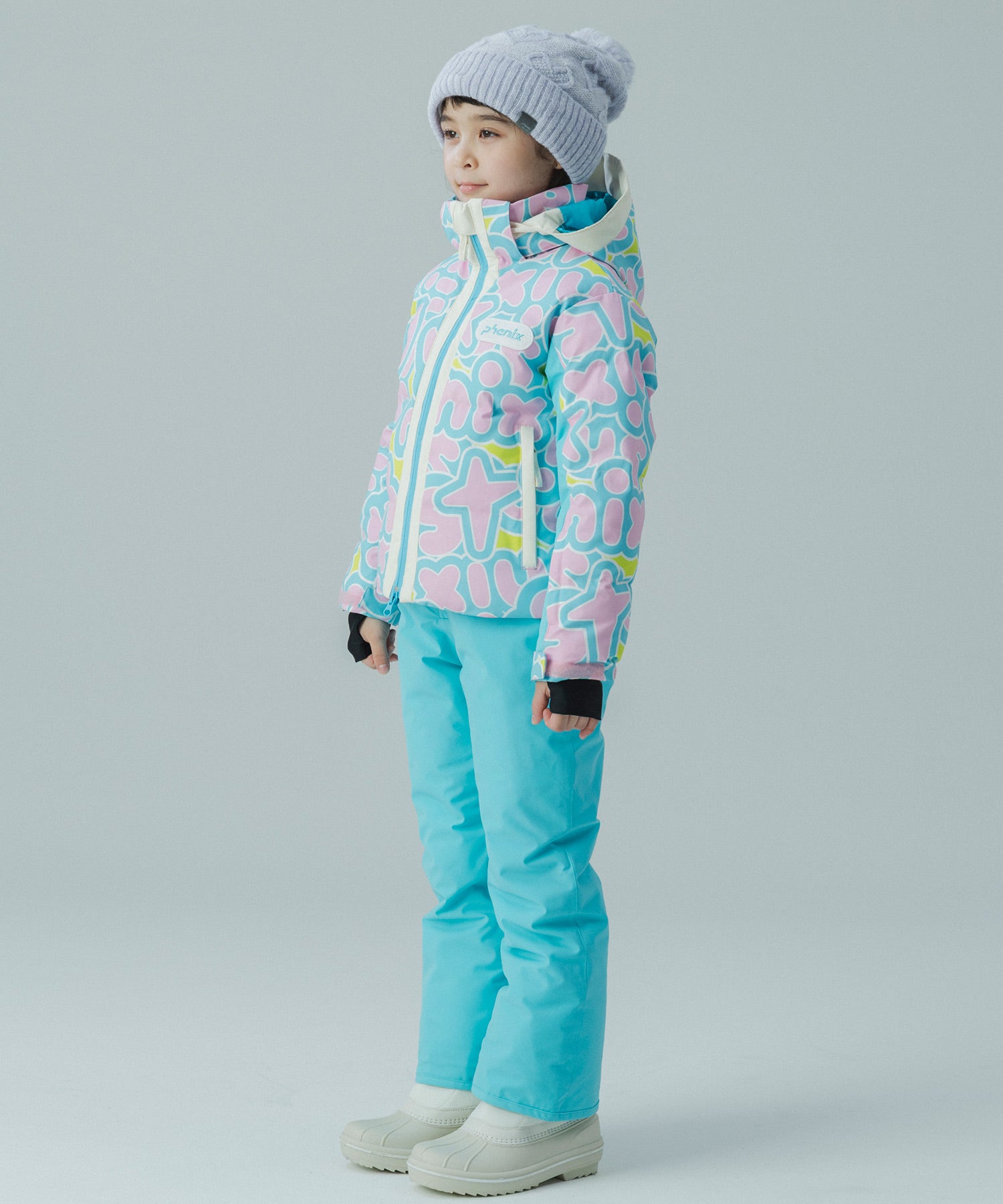 【KIDS/JUNIOR】Frosty Hop Jr Two-Piece / フロスティホップジュニアツーピース / phenix スキーウェア 26AW