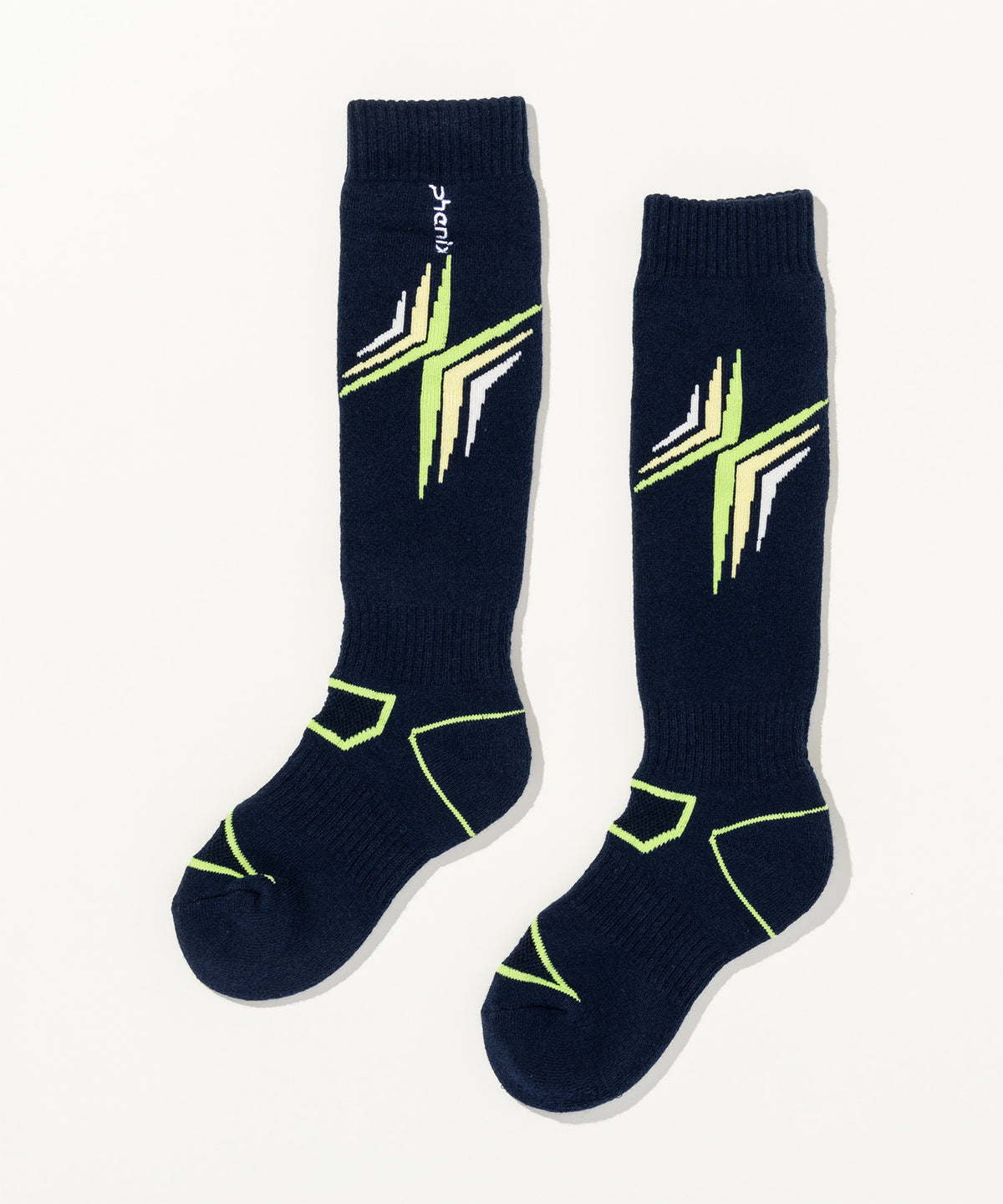 【KIDS/JUNIOR】Cross Motif Ski Socks / クロスモチーフスキーソックス / phenix スキーウェア 26AW