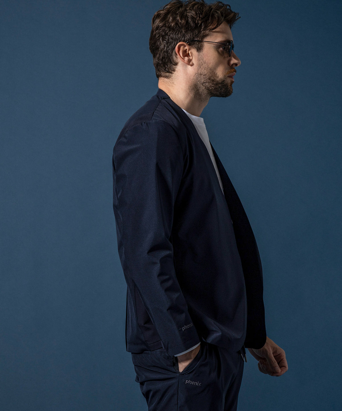 GTX NO COLLAR JACKET ノーカラージャケット / WINDSTOPPER(R) プロダクト by GORE-TEX LABS
