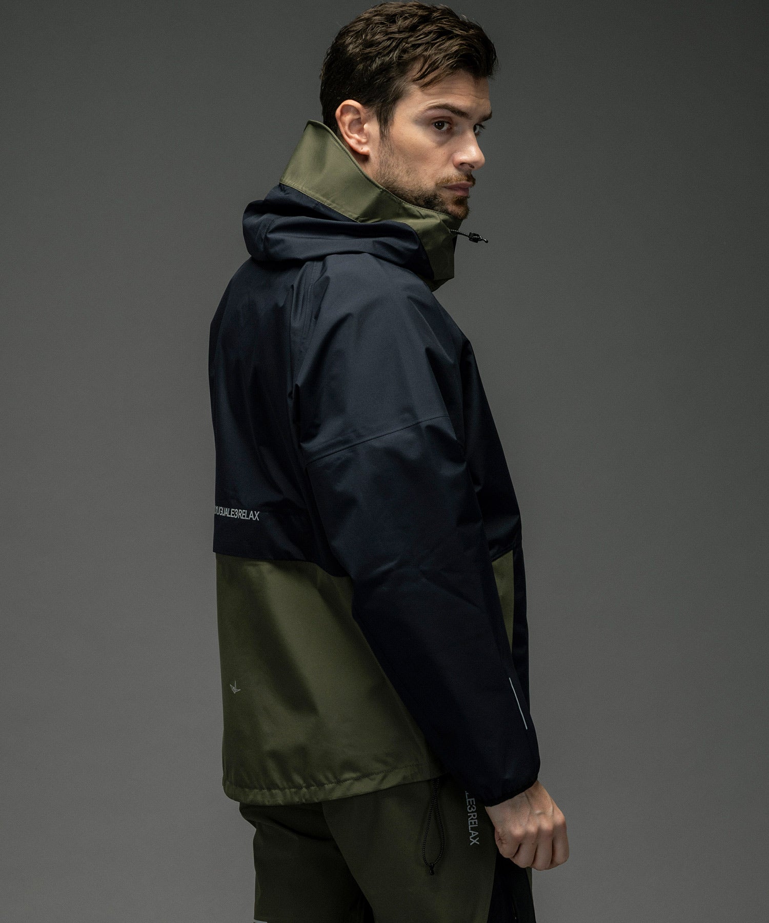 COLOR BLOCK PARKA カラーブロックパーカー / WINDSTOPPER プロダクト by GORE-TEX LABS