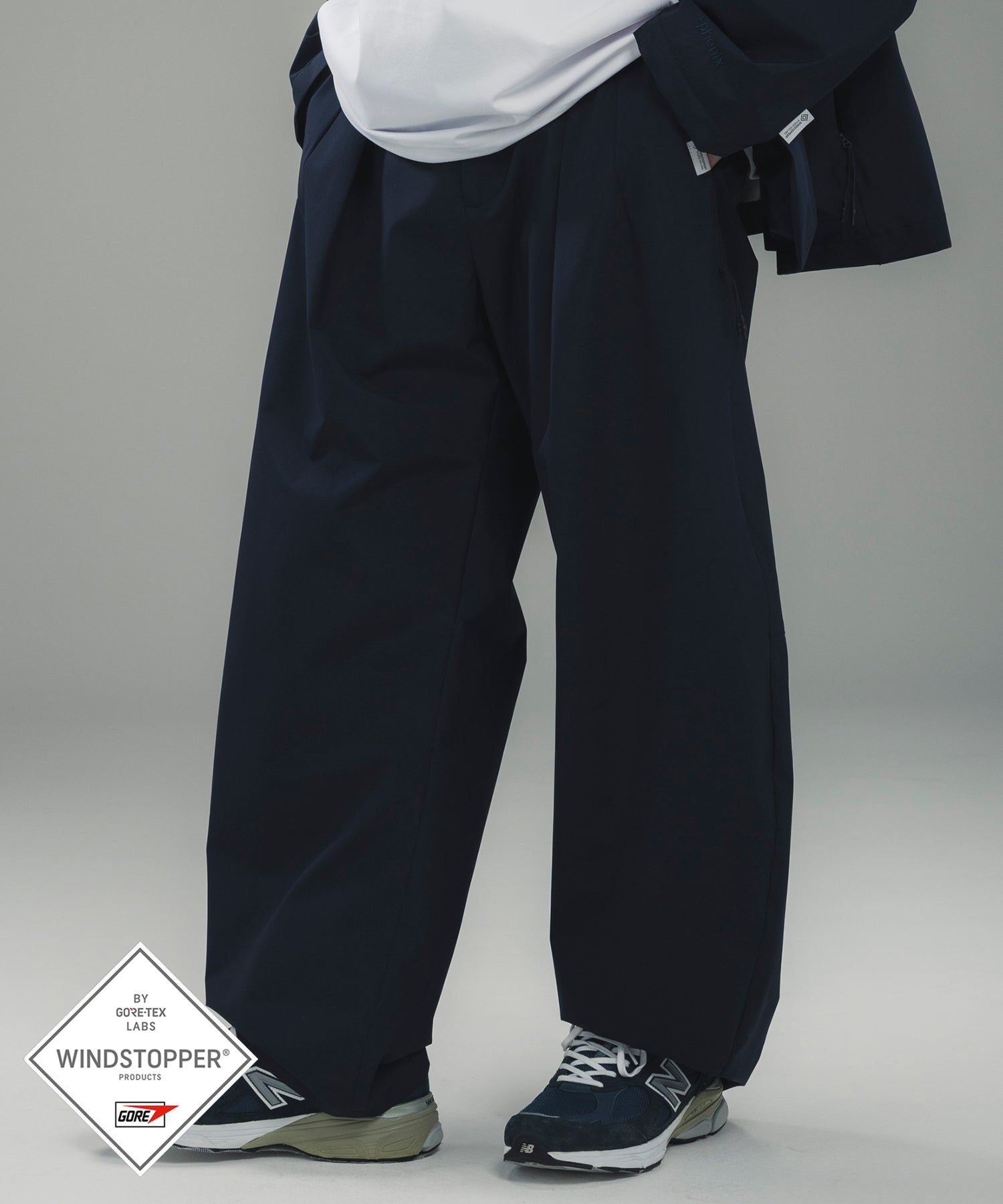 【1月上旬お届け予約商品】BARREL-LEG PANTS バレルレッグ パンツ / WINDSTOPPER® PRODUCTS BY GORE-TEX LABS
