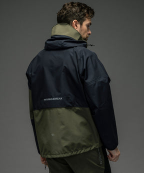 COLOR BLOCK PARKA カラーブロックパーカー / WINDSTOPPER プロダクト by GORE-TEX LABS