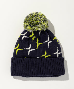 【KIDS/JUNIOR】Cross Pattern Knit Cap / クロスパターンニットキャップ / phenix スキーウェア 26AW
