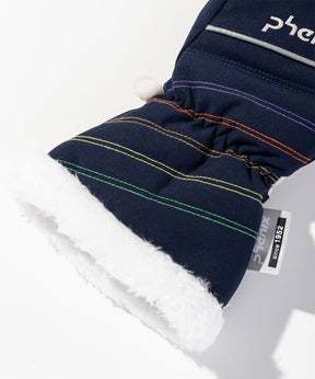 【KIDS/JUNIOR】Aurora Stitch Gloves / オーロラステッチグローブ / phenix スキーウェア 26AW