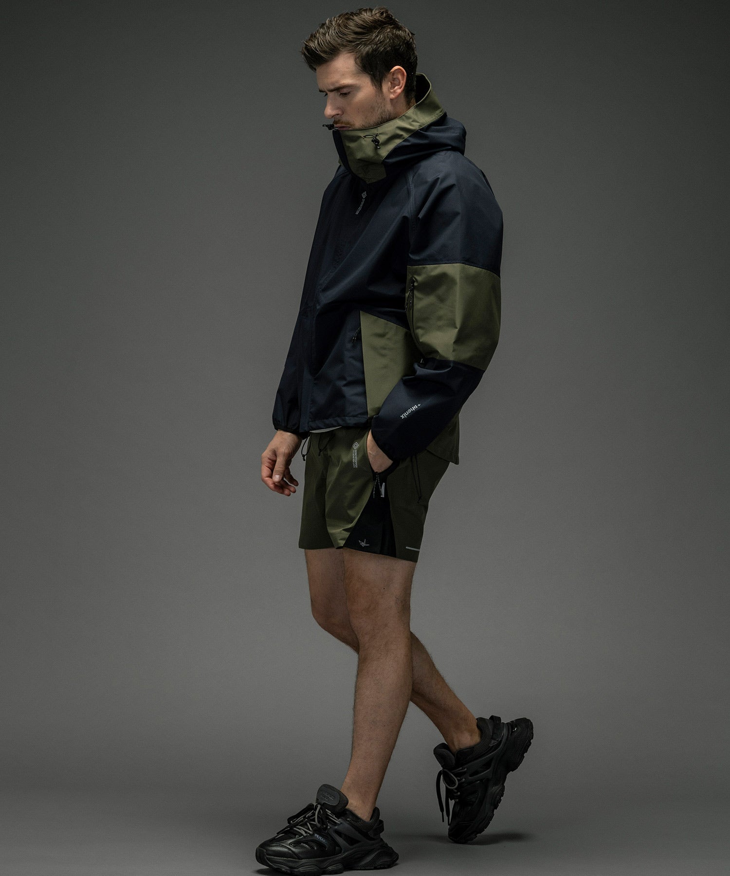 COLOR BLOCK PARKA カラーブロックパーカー / WINDSTOPPER プロダクト by GORE-TEX LABS