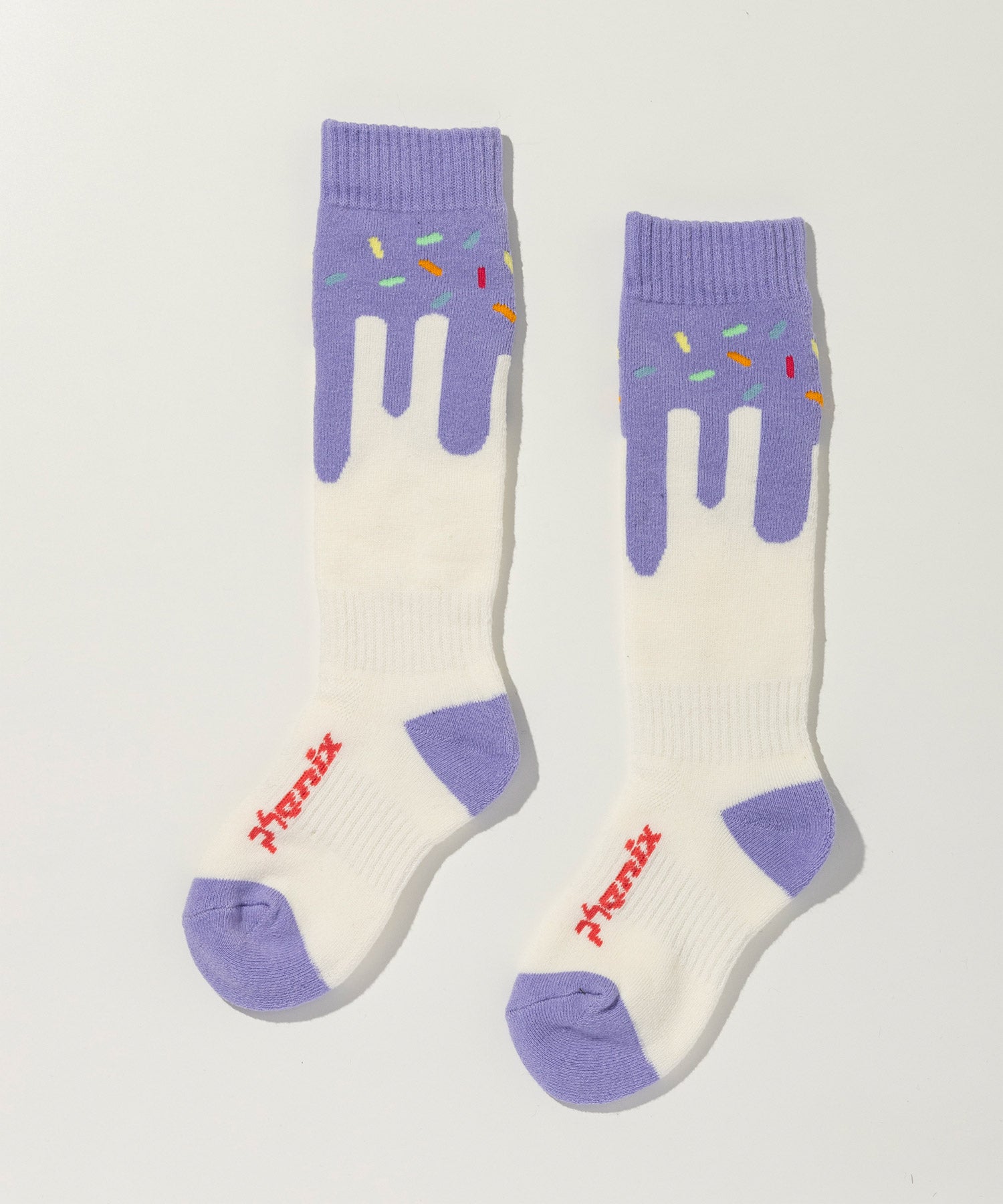 【KIDS/JUNIOR】Melty Ice Cream Ski Socks / メルティアイスクリームスキーソックス / phenix スキーウェア 26AW