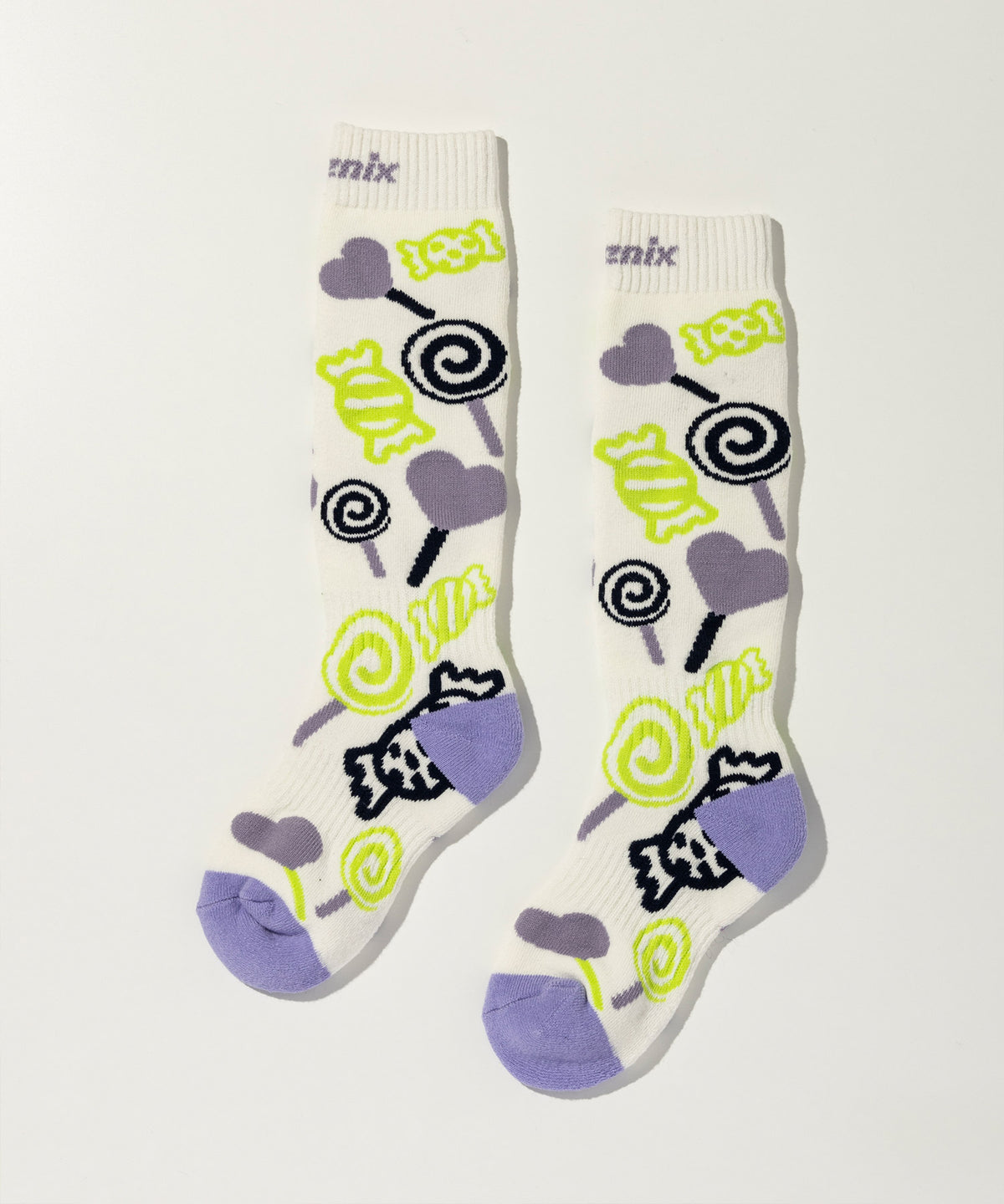 【KIDS/JUNIOR】Candy Motif Ski Socks / キャンディモチーフスキーソックス / phenix スキーウェア 26AW
