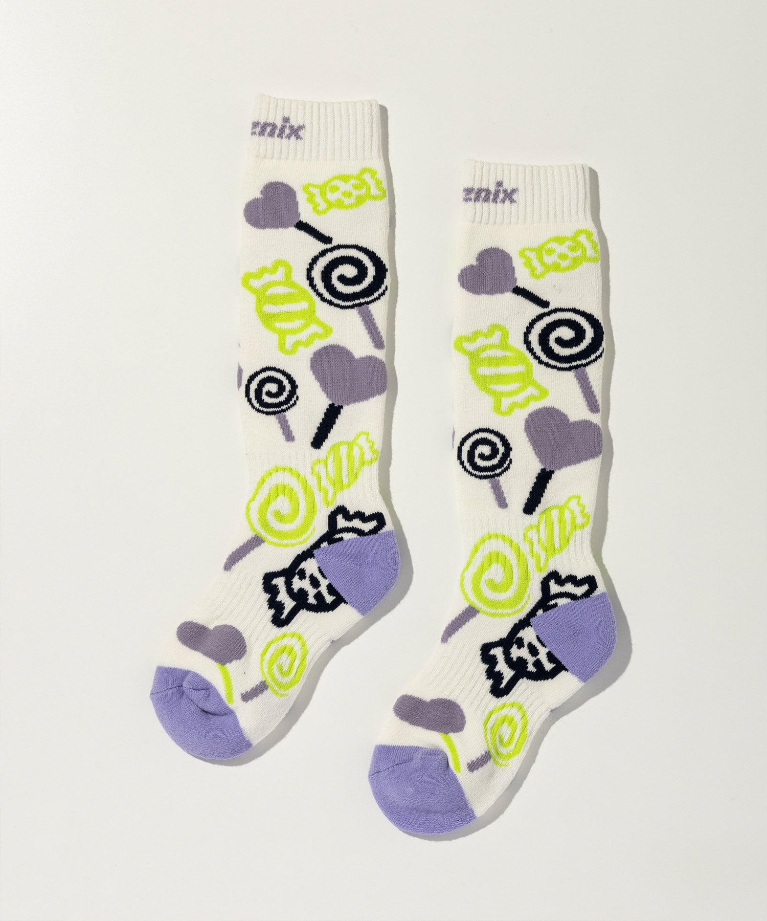 【KIDS/JUNIOR】Candy Motif Ski Socks / キャンディモチーフスキーソックス / phenix スキーウェア 26AW
