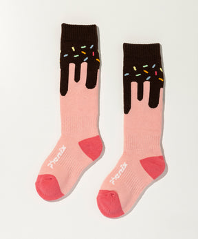 【KIDS/JUNIOR】Melty Ice Cream Ski Socks / メルティアイスクリームスキーソックス / phenix スキーウェア 26AW
