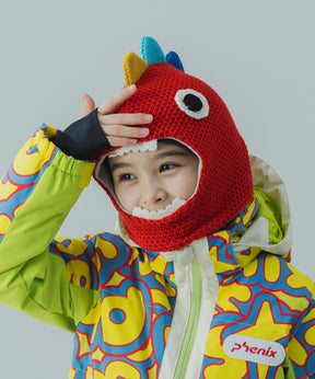 【KIDS/JUNIOR】Dinosaur Knit Cap / ダイナソーニットキャップ / phenix スキーウェア 26AW