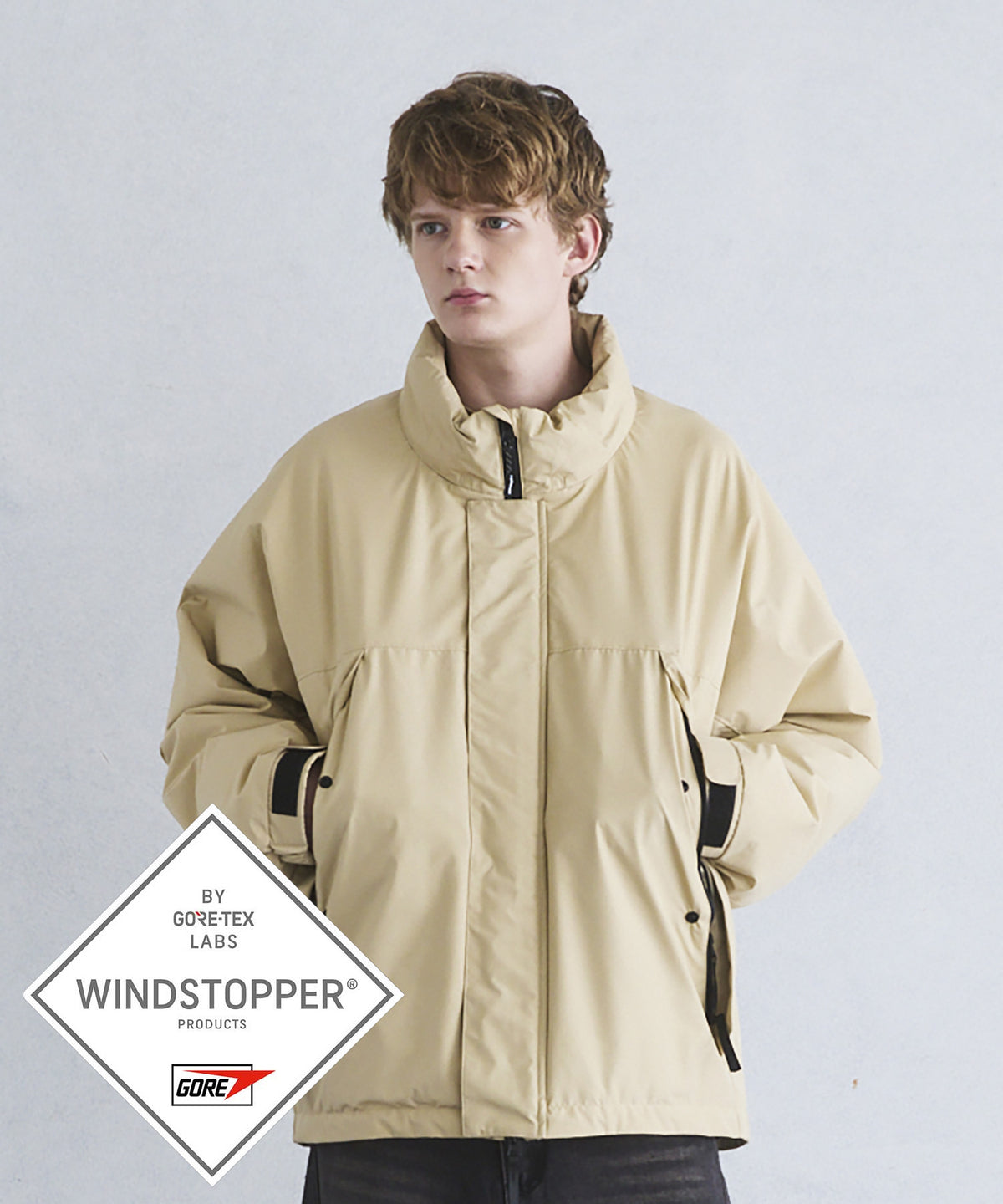 【MENS】L-7.2 DOWN JACKET  L-7.2ダウンジャケット / WINDSTOPPER(R) プロダクト by GORE TEX LABS / +phenix(プラスフェニックス)