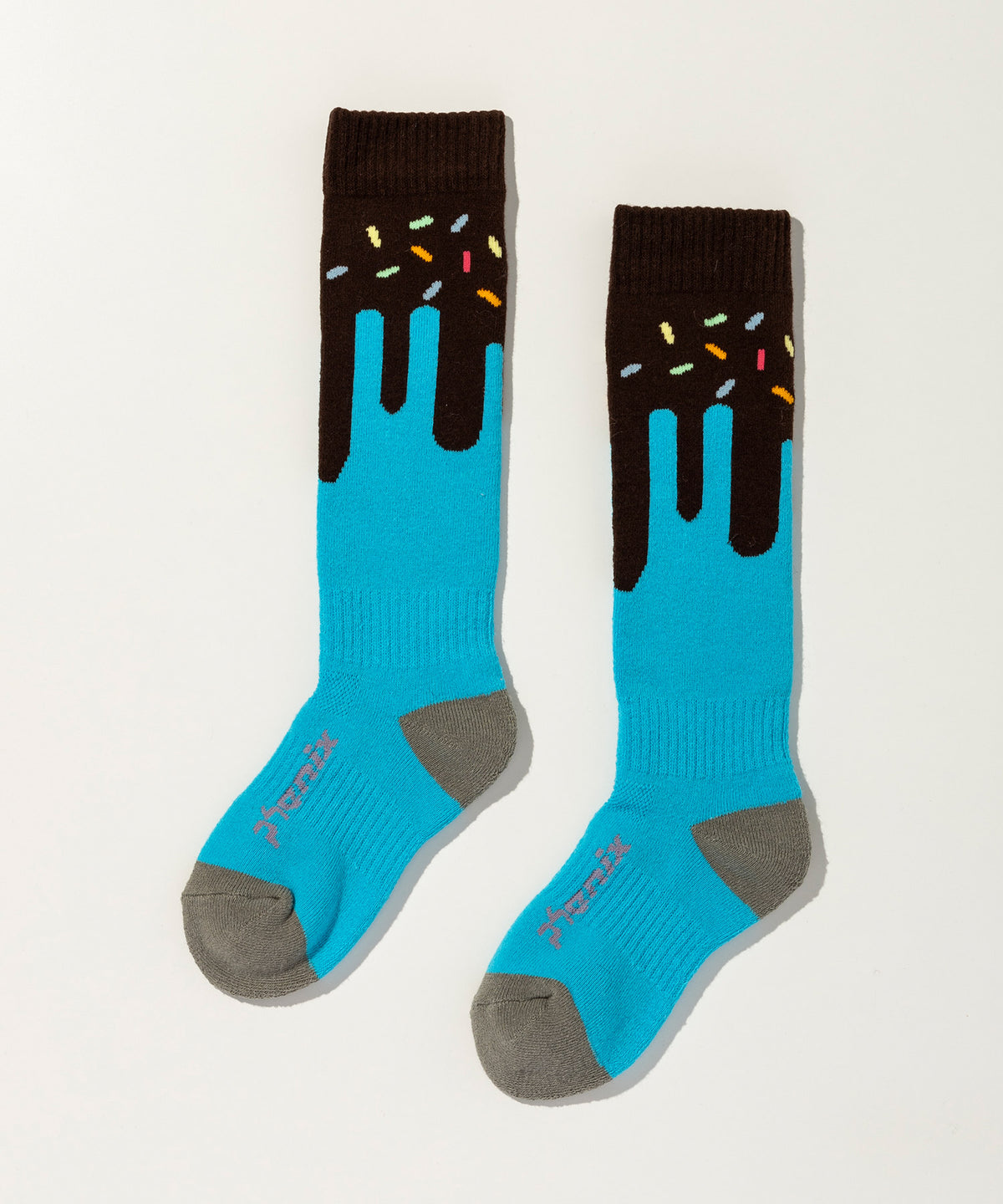 【KIDS/JUNIOR】Melty Ice Cream Ski Socks / メルティアイスクリームスキーソックス / phenix スキーウェア 26AW