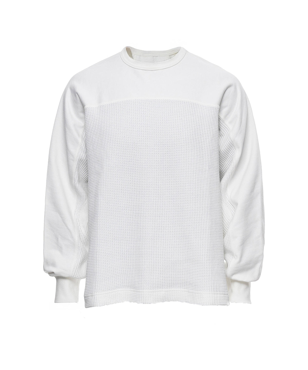 SWEAT SHIRTS, TYPE P-001 / WAFFLE CREW NECK SWEAT
