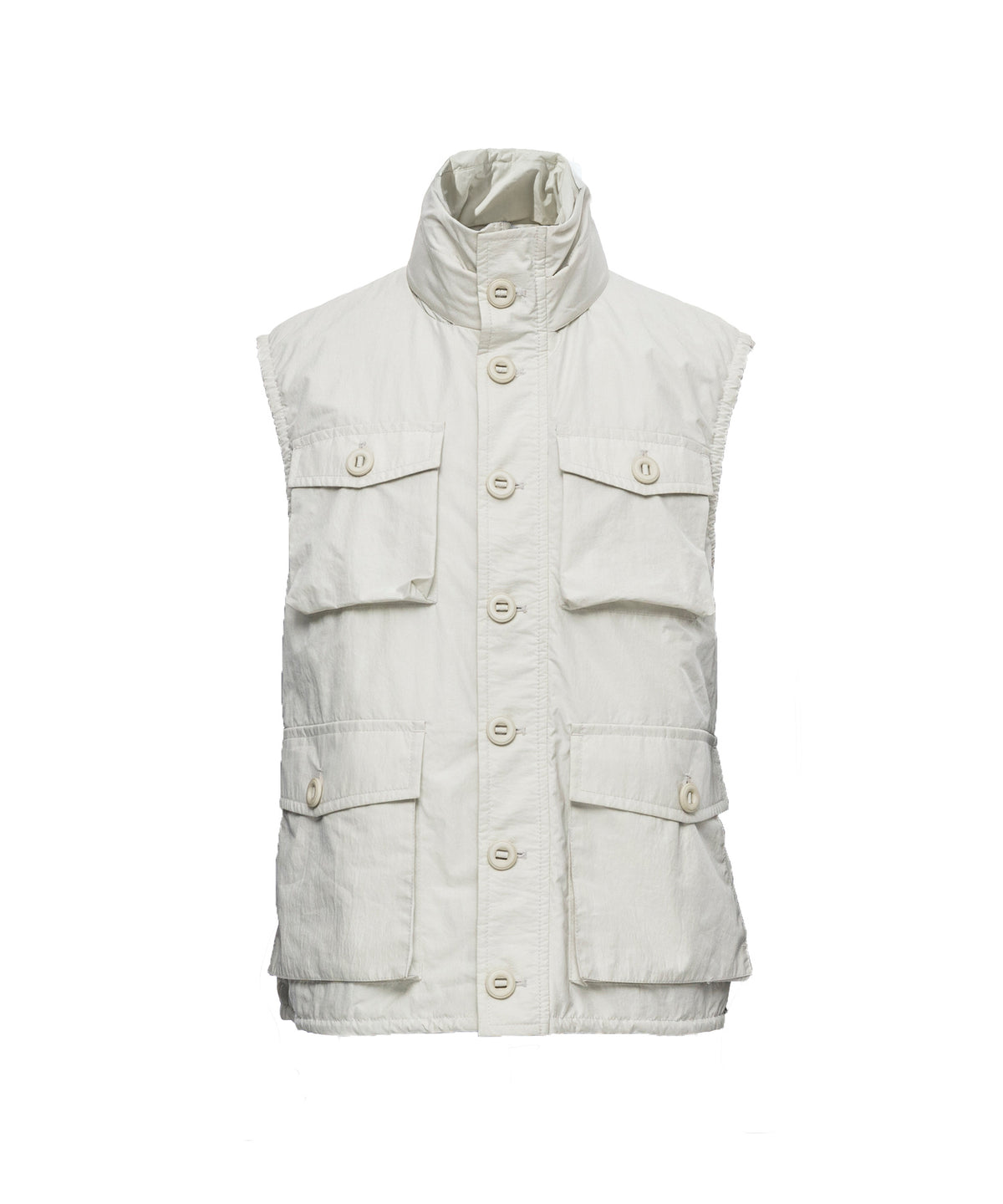 VEST, TYPE P-001 / TECH VINTAGE UTILITY PUFF BALL VEST