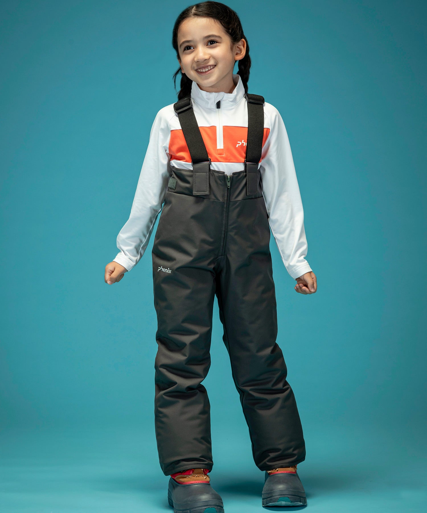 【KIDS/JUNIOR】Twinkle Junior Two-piece トゥインクルジュニアツーピース / JUNIOR / 子供用スキーウェア アウター上下セット / 最大20cmサイズ調整可能 /phenixスキーウェア 24AW