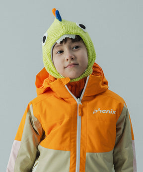 【KIDS/JUNIOR】Dinosaur Knit Cap / ダイナソーニットキャップ / phenix スキーウェア 26AW